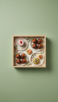 Estuche surtido fresas y postres individuales